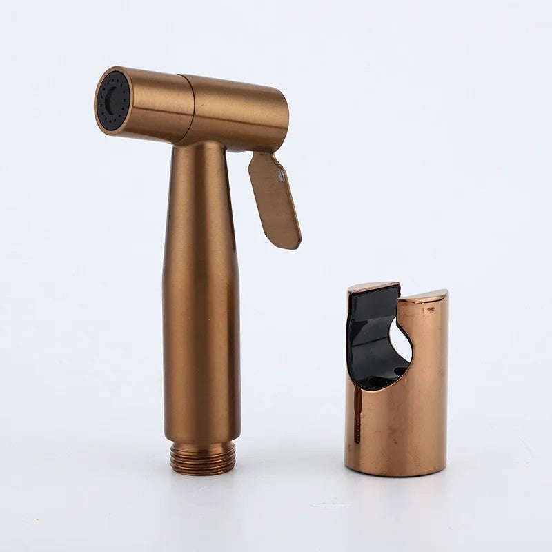 Bluejw Handheld Shattaf Bidet Sprayer Kit - 304 Stainless Steel Hot & Cold Mixer, Portable Bidet Faucet, Power Spray Washer Nozzle, Handheld Shower for Toilet - Image 1